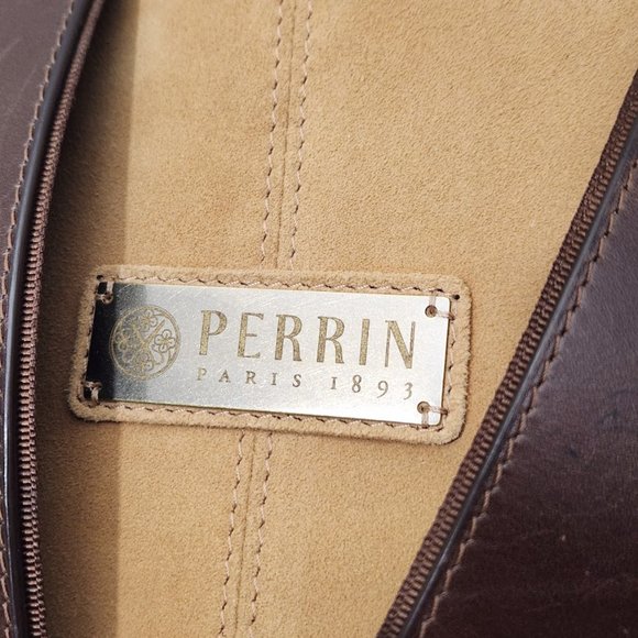 Brown and Tan Satchel - Picture 2 of 9